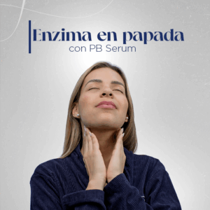 ENZIMAS EN PAPADA CON PB SERUM 3 Sesiones