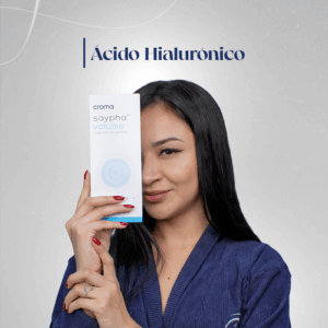 Devuelve la frescura y armonía a tu rostro con Croma, un ácido hialurónico de alta calidad que hidrata, rellena y mejora la elasticidad de la piel, logrando resultados naturales y duraderos.